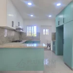 Cocina de un apartamento en venta en Puerto Plata, República Dominicana.