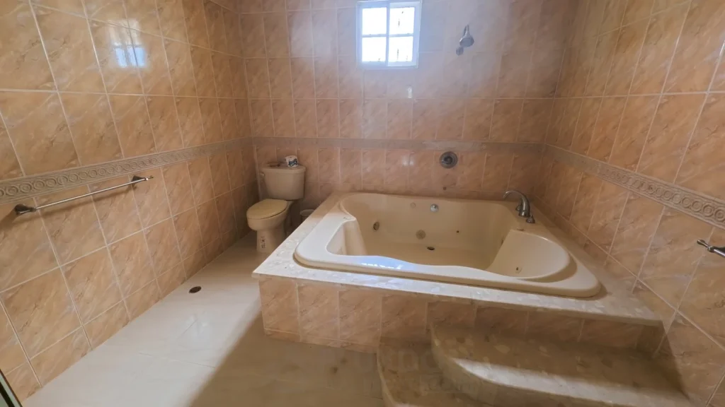 Jacuzzi de una casa en venta en Puerto Plata, República Dominicana.