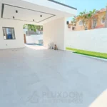 Marquesina de una casa en venta en Puerto Plata, República Dominicana.