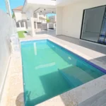 Piscina de una casa en venta en Puerto Plata, República Dominicana.