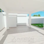 área social de una villa en venta en Puerto Plata, República Dominicana.