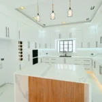Cocina de una villa en venta en Puerto Plata, República Dominicana.