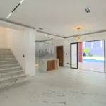 Sala de estar de una villa en venta en Puerto Plata, República Dominicana.