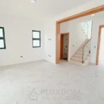 Sala de estar de una villa en venta en Puerto Plata, República Dominicana.