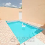 Piscina de una villa en venta en Puerto Plata, República Dominicana.