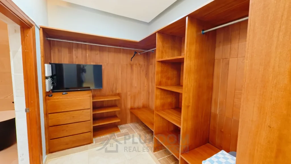 Closet principal de una villa en venta en Puerto Plata, República Dominicana.