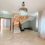 Sala de estar de una villa en venta en Puerto Plata, República Dominicana.