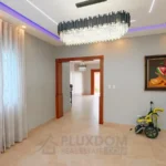 Comedor de una villa en venta en Puerto Plata, República Dominicana.