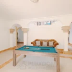 área social de una villa en venta en Puerto Plata, República Dominicana.