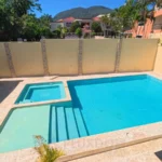 Piscina de una villa en venta en Puerto Plata, República Dominicana.