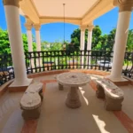 área social de una villa en venta en Puerto Plata, República Dominicana.